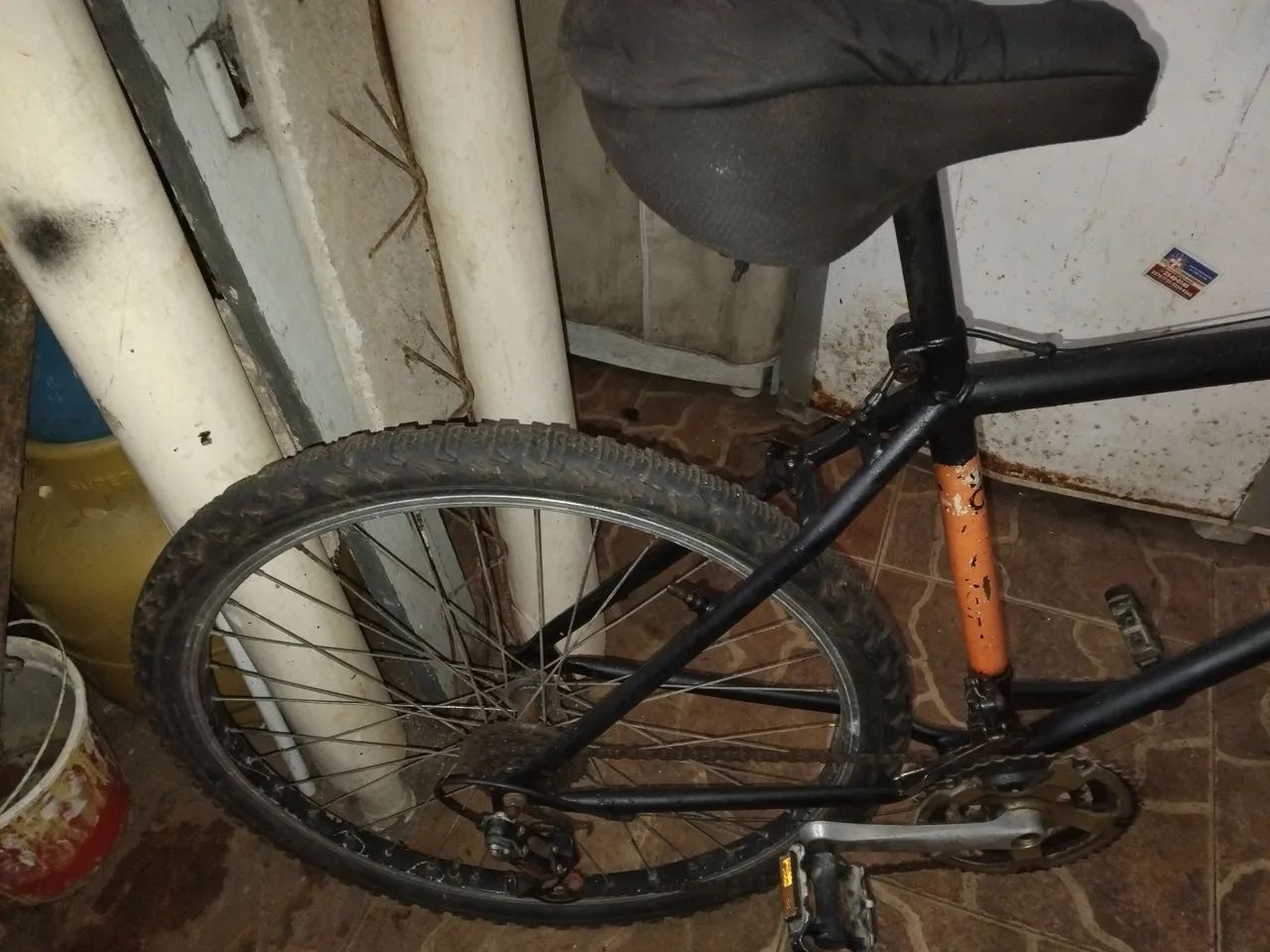 Bicicleta aro 26 antiga boa - Foto 2