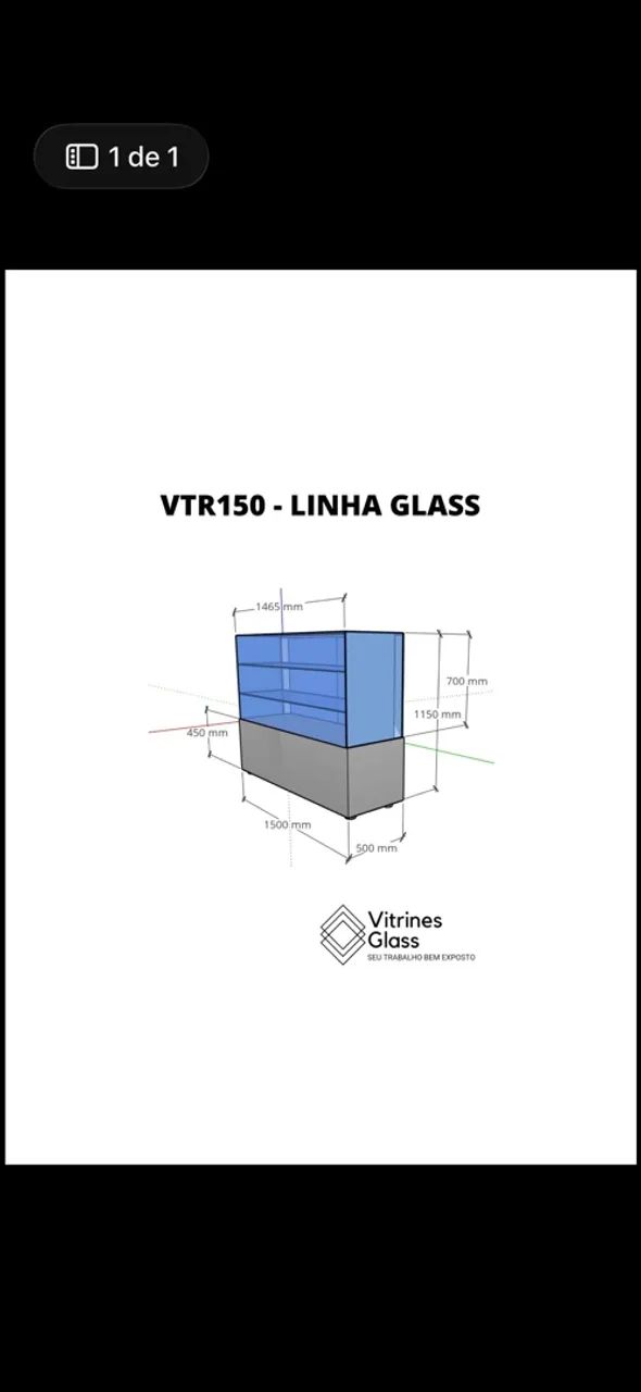 Vitrine expositora De doces - Foto 5