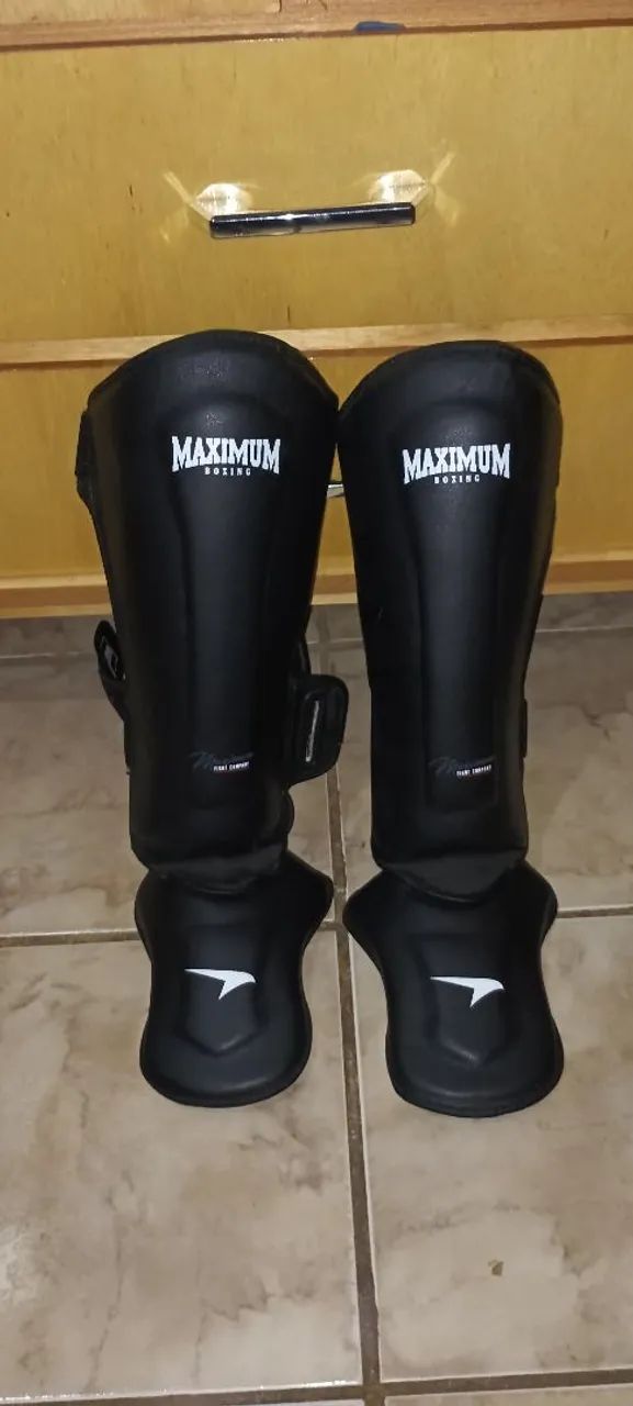 Caneleira maximum muay Thay/kick boxing - Foto 2