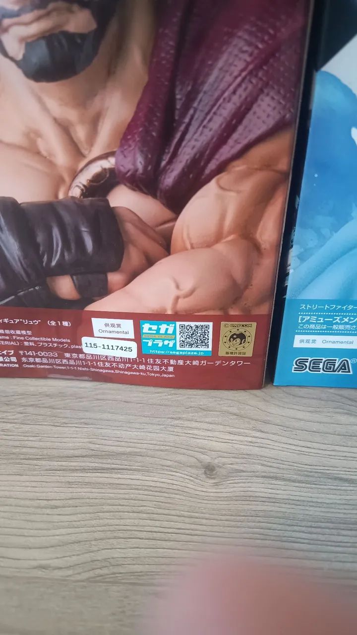 Figure Ryu e Chun-li Street Fighter 6 Original - Foto 4