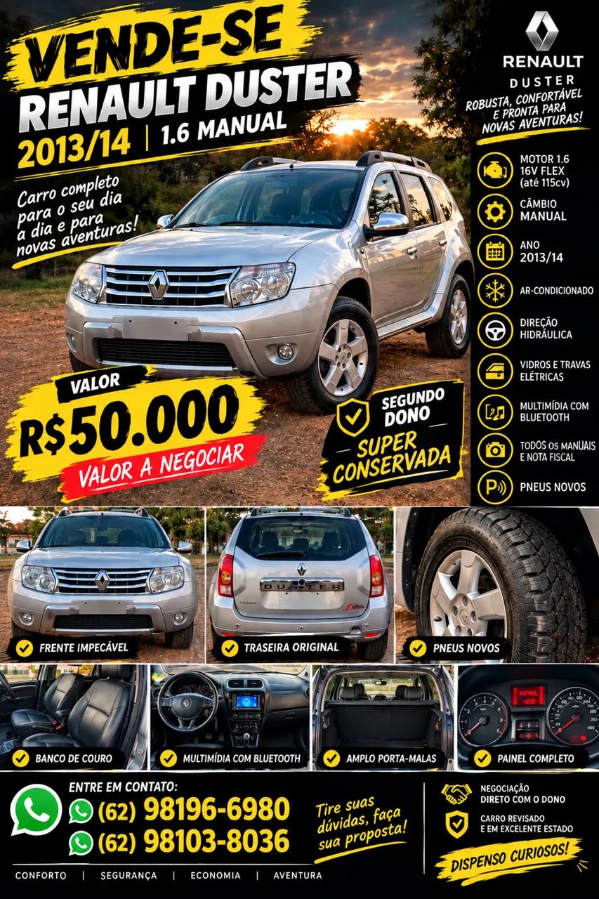 Renault Duster DUSTER DYNAMIQUE 1.6 FLEX 16V MEC. 2014
