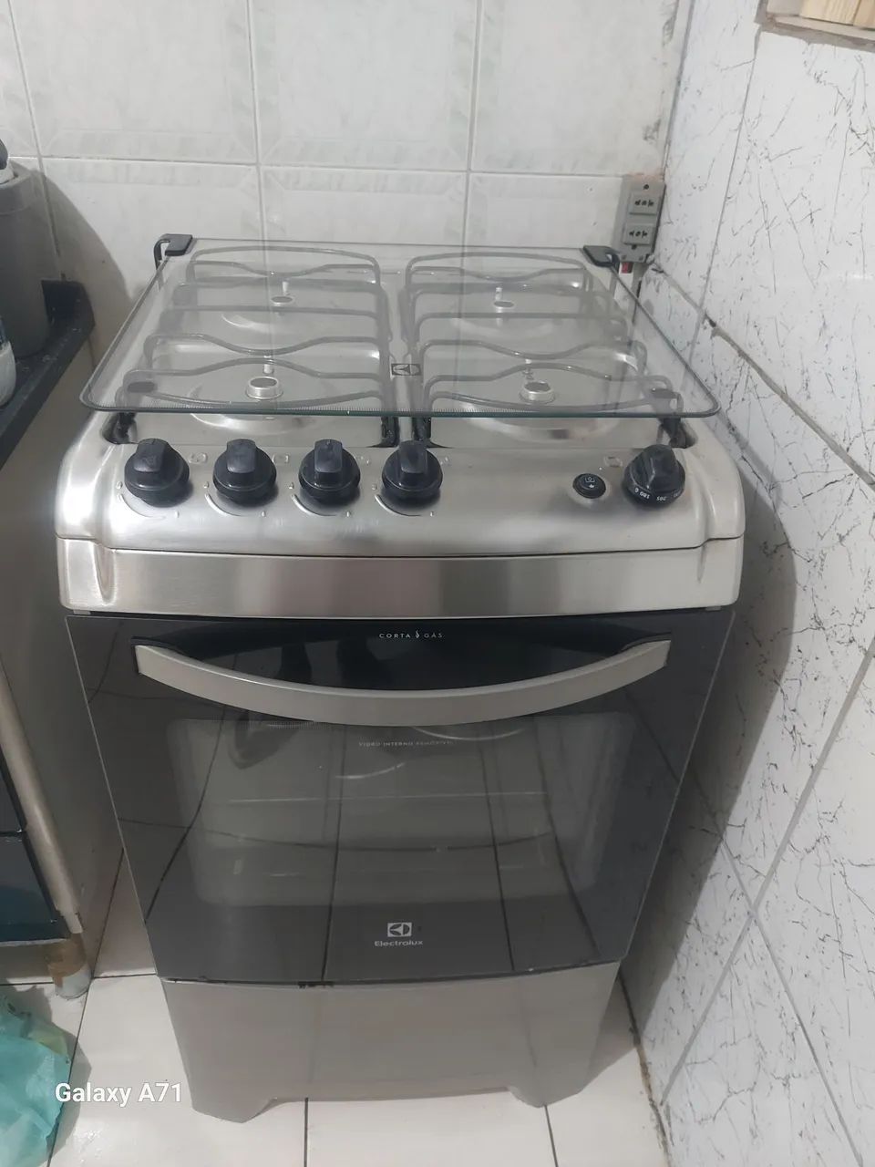 Fogão Electrolux 4 bocas Inox