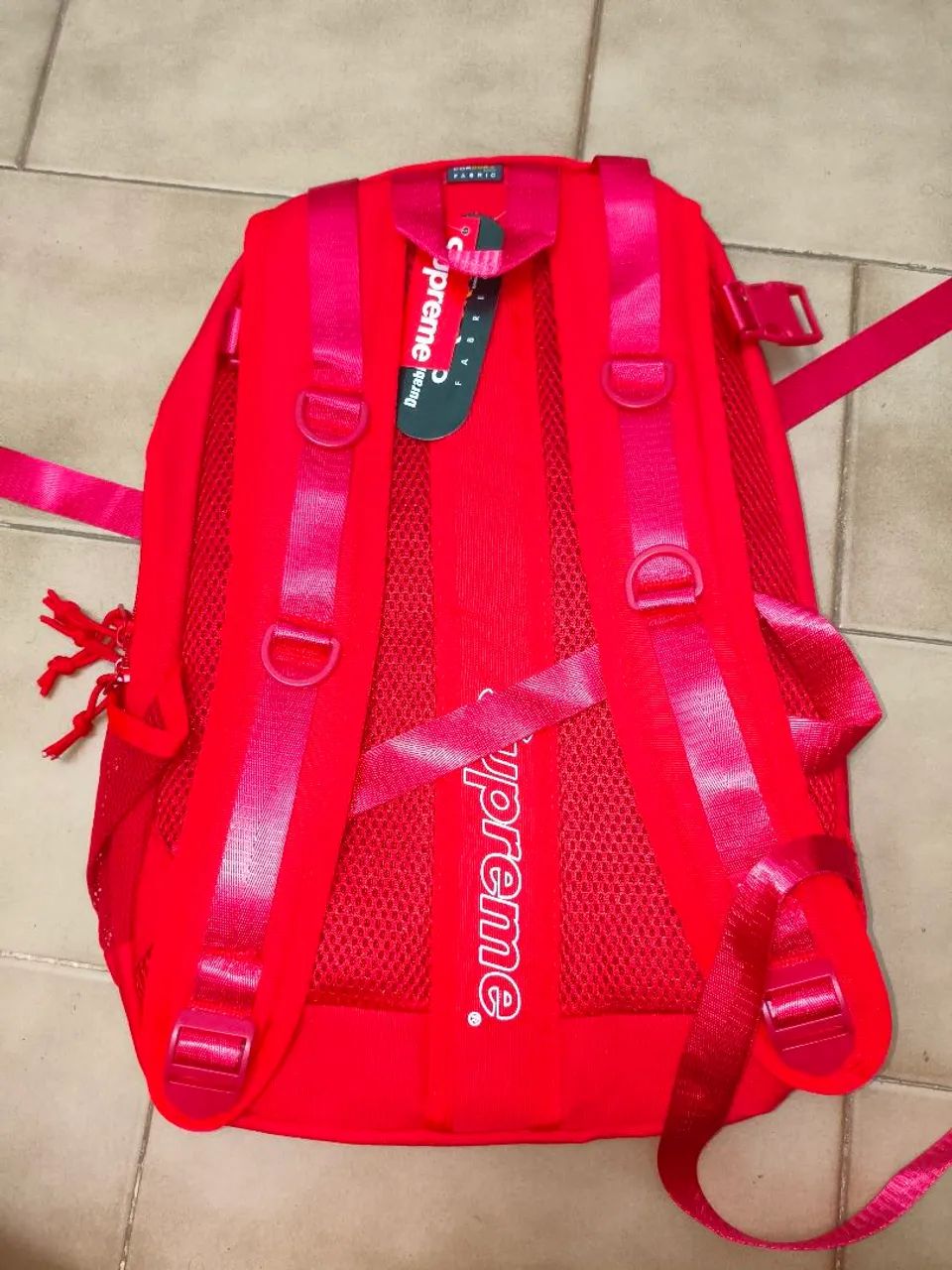 Mochila supreme vermelha  - Foto 2