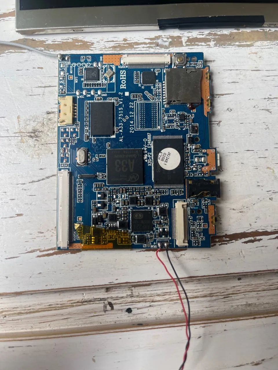 Placa tablet A33 AL-A33-751S funcionando - Multilaser Positivo