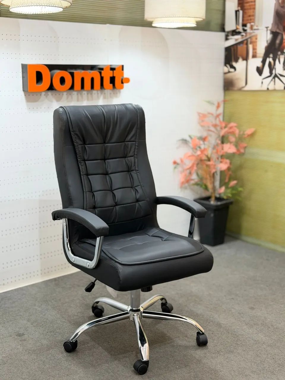 Poltrona Presidencial acolchoada com relax - Em até 6x sem juros  - Foto 2