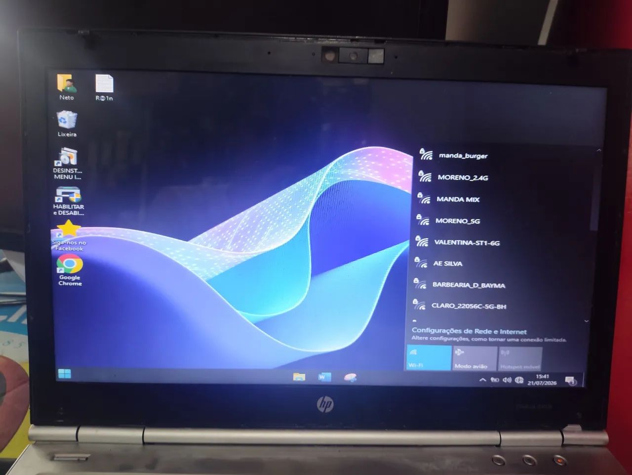 vendo notebook hp - Foto 2