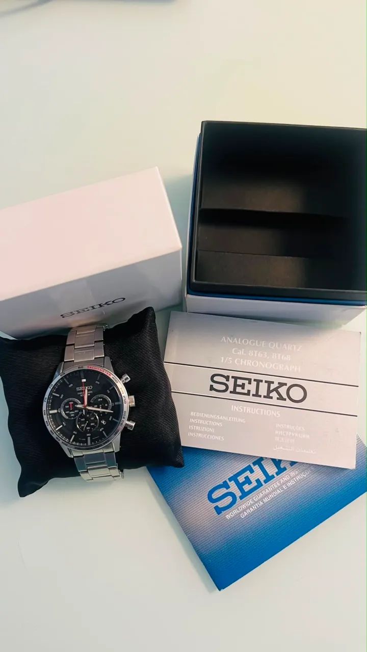 Relógio Seiko TachyMeter Chronograph 