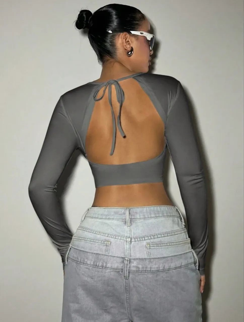 Blusa Cinza Nova  - Foto 2