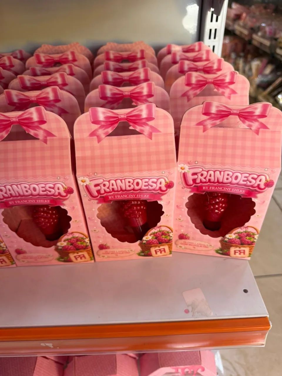 Gloss framboesa fran 