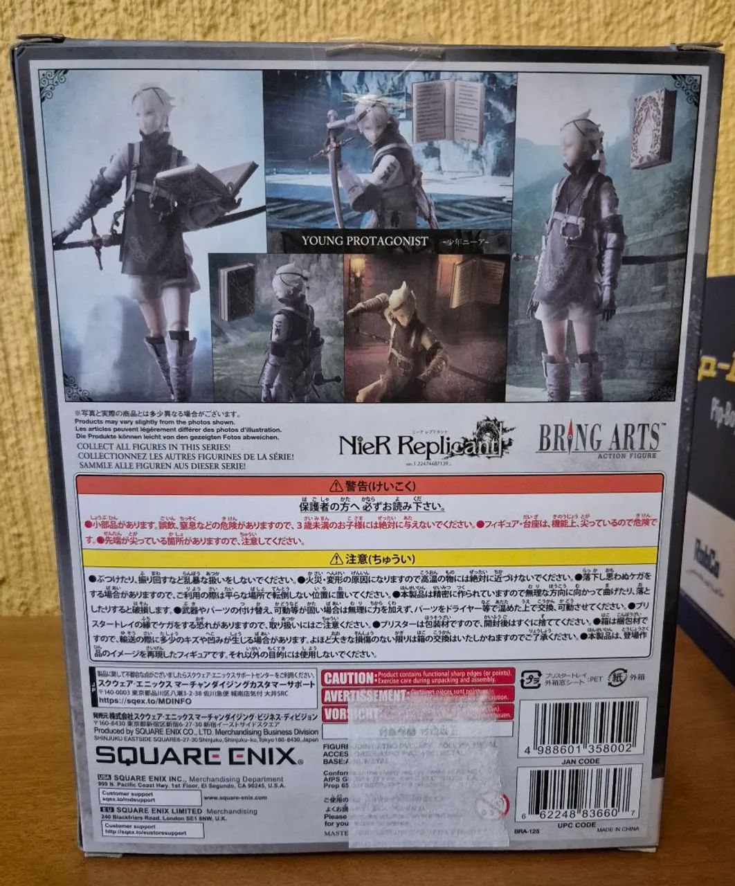 Nier Replicant Bring Arts Young Protagonist original completo! - Foto 2