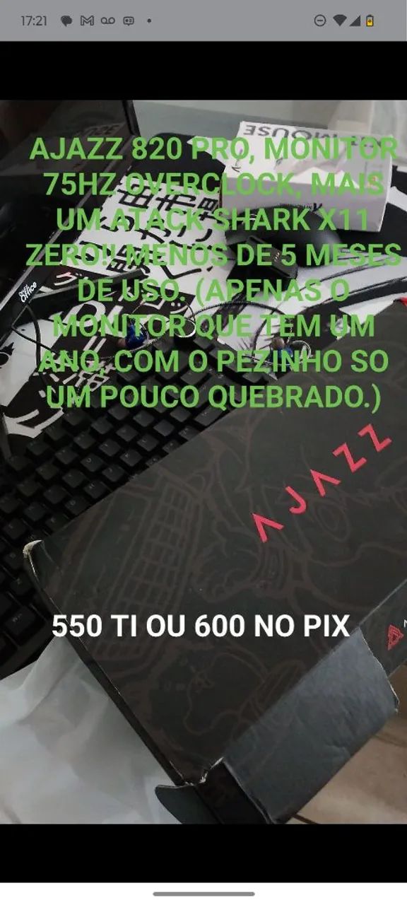 Troco ou vendo.
