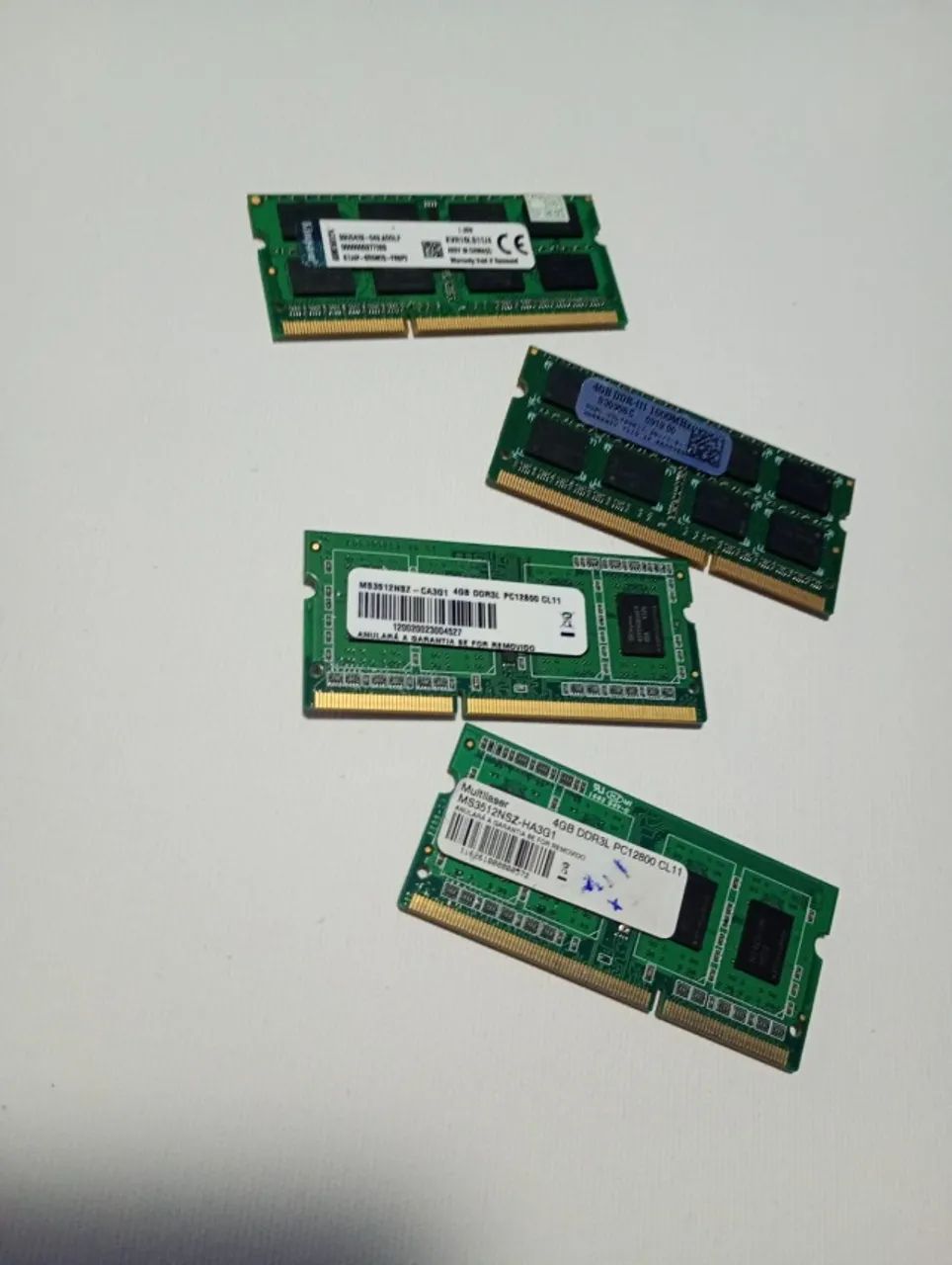 Memória 4GB DDR3 1600MHz Notebook - Funcionando 100% (Valor de R$45 a unidade) - Foto 4