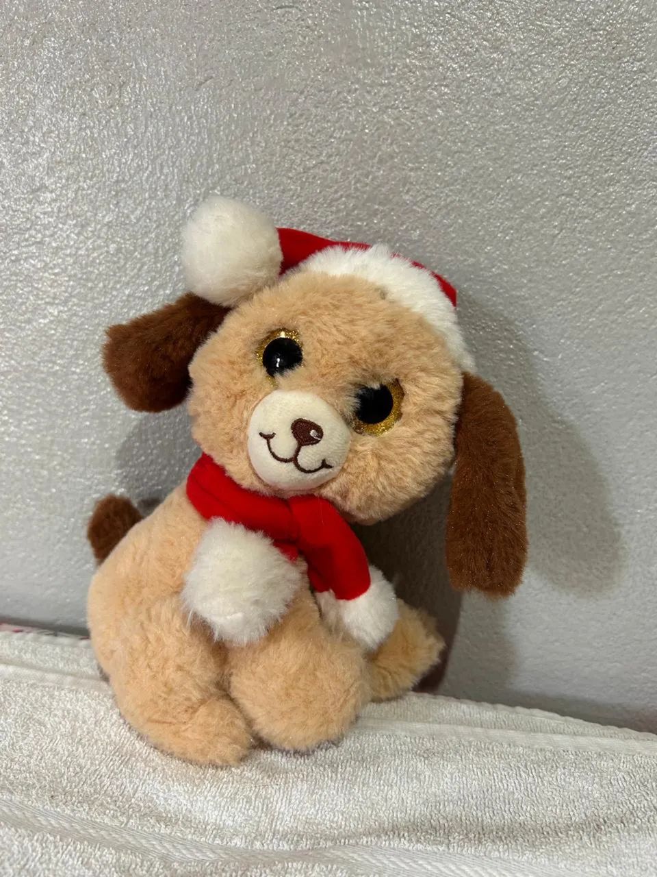 Pelúcia Cachorro Natal 