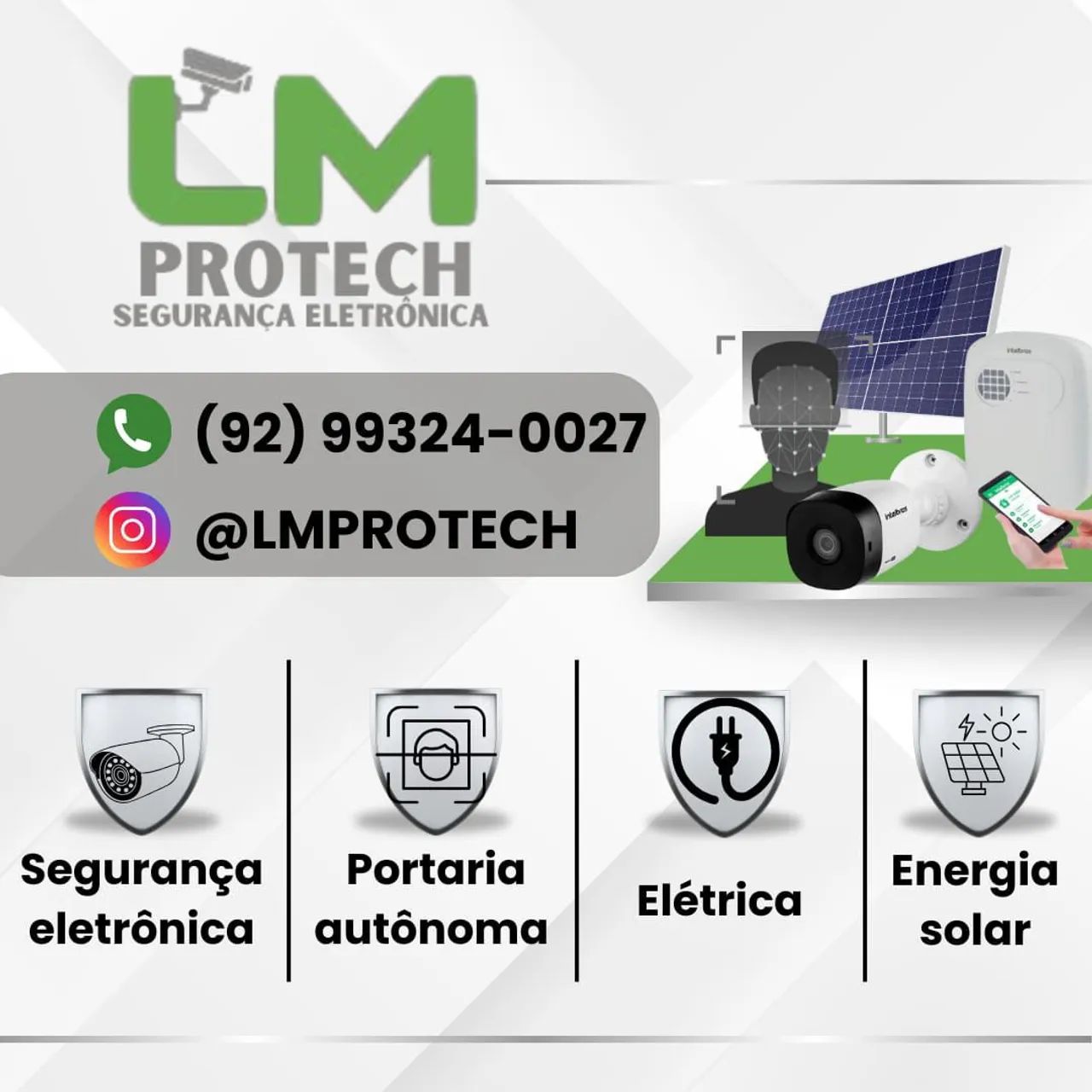 Segurança eletrônica, controle de acesso e portaria autônoma