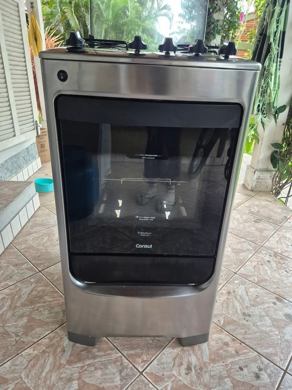 Fogão consul inox
