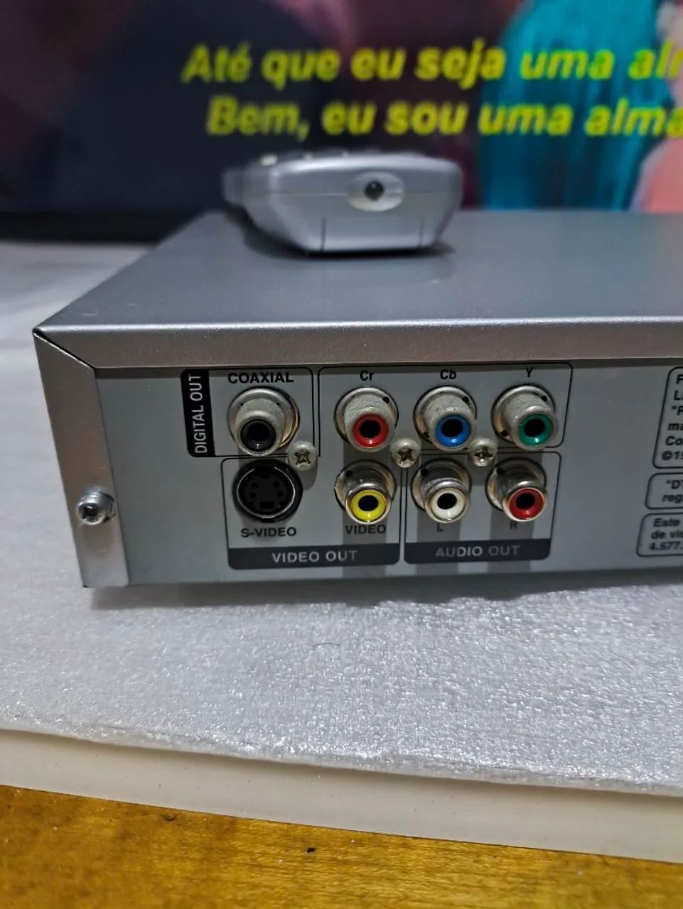 Multimídia DVD PLAYER D-201 Gradiente funcionando perfeitamente com remoto - Foto 3