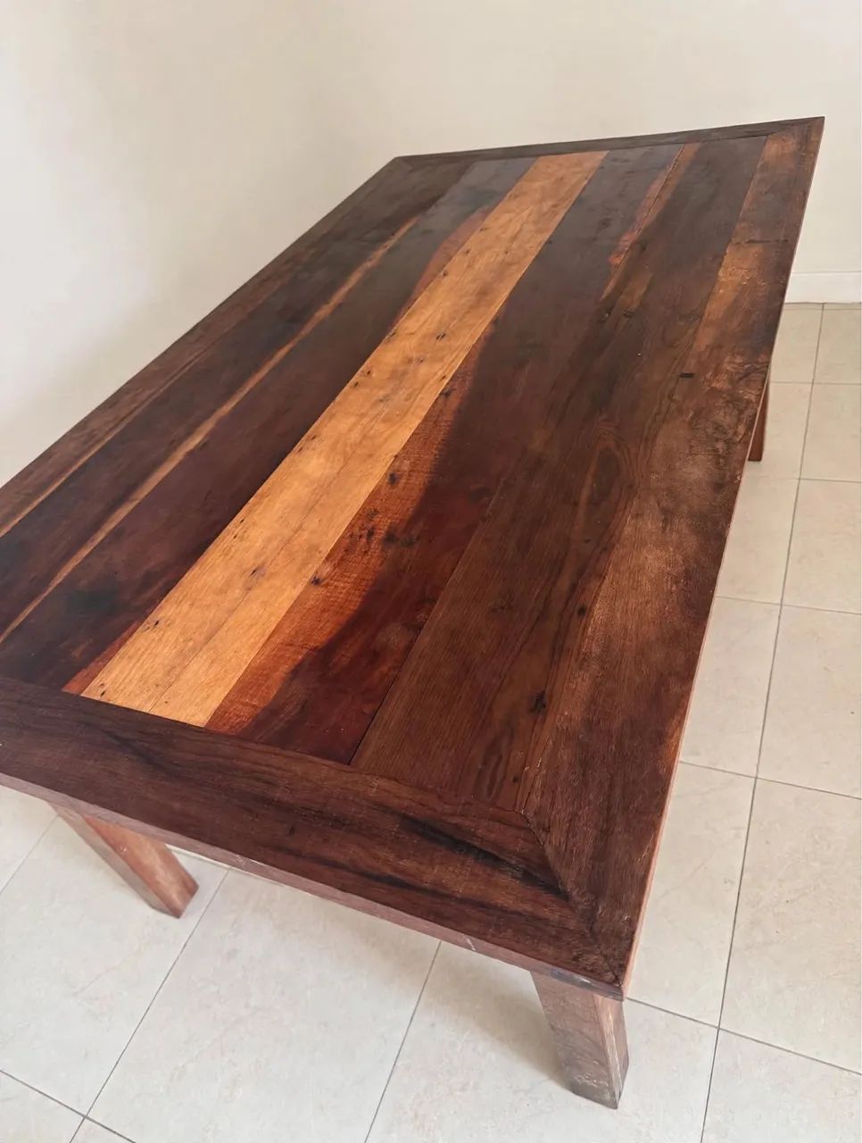 Vendo mesa de madeira demolição  - Foto 4