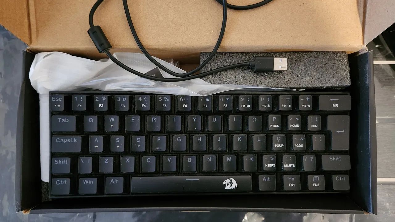 Teclado Mecânico Redragon Lakshmi Rainbow
