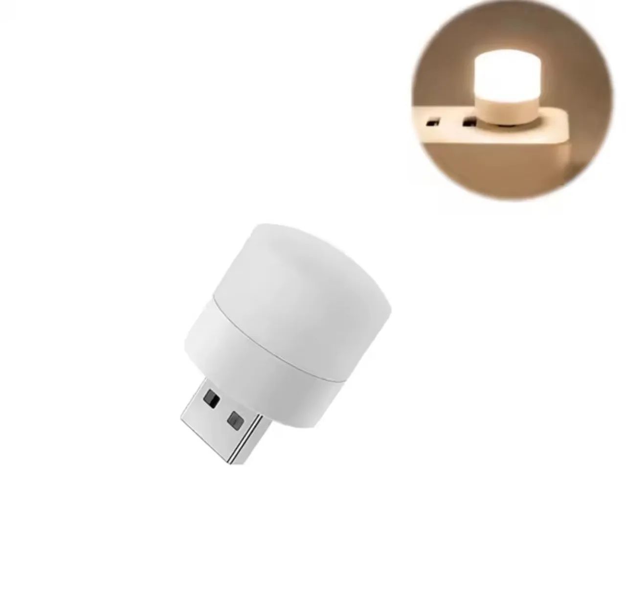 Mini Lâmpada USB - Foto 3