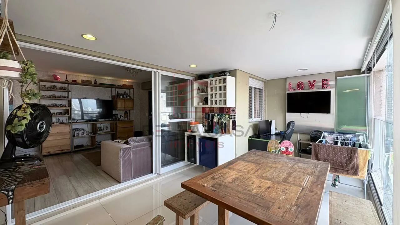 Apartamento a venda com 3 dormitórios, 2 vagas e varanda gourmet - Foto 4