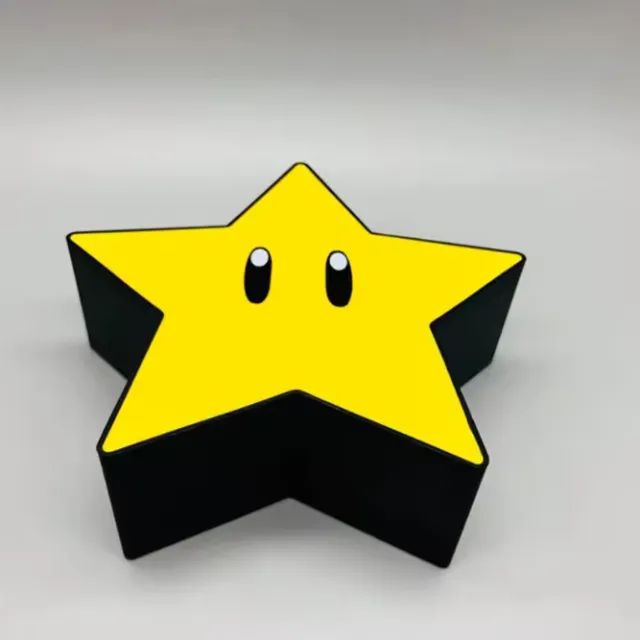 Luminaria Estrela do Mario Bros - Nintendo - Estrela com Luz e Com SOM - Star Light and So - Foto 2