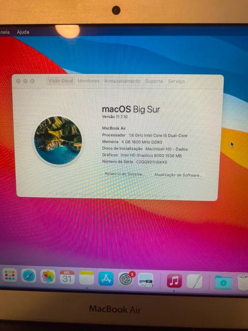 MacBook Air i5 11" - Foto 4