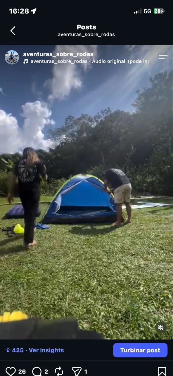 Barraca de Acampar Camping 