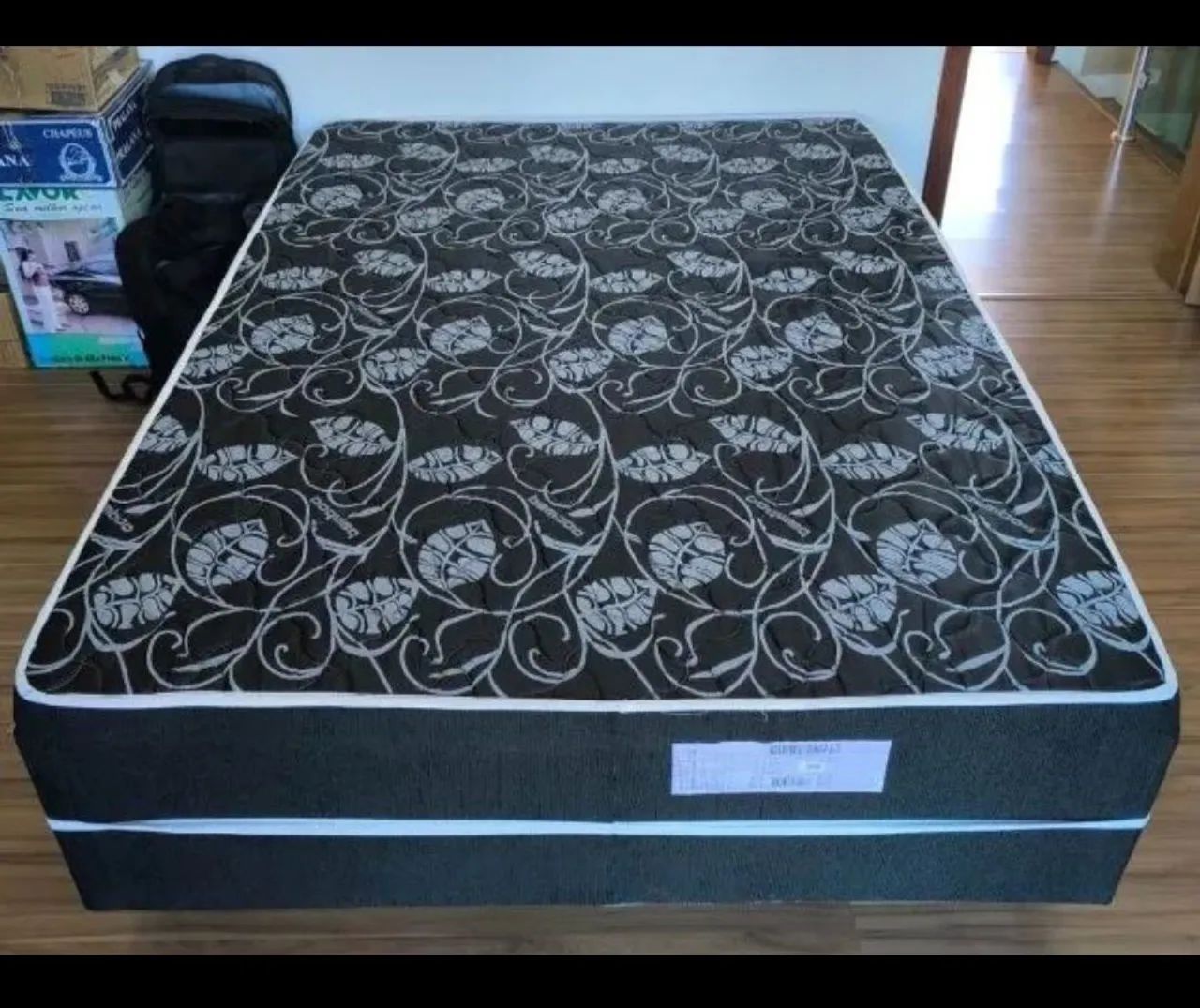 CAMA CASAL BOX CONJUGADA 20CM COM MOLAS FRETE GRÁTIS 