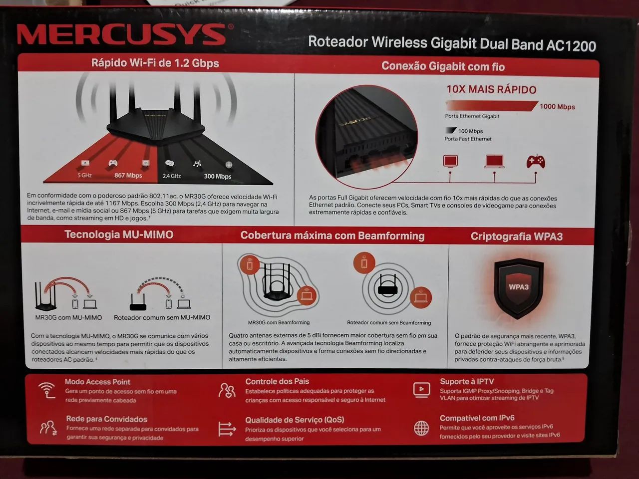 Rotiador mercusys mr30g  - Foto 4
