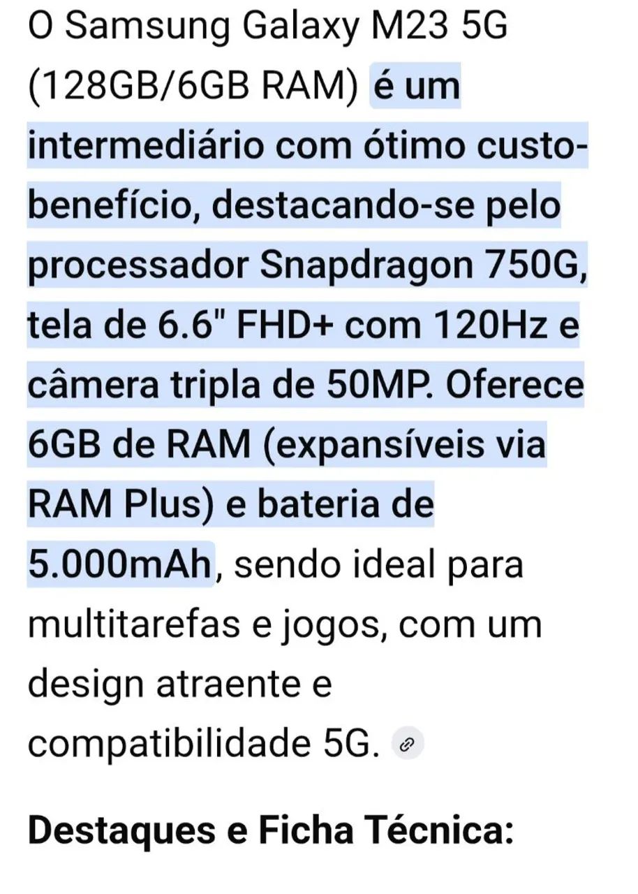 Sansung M23 - Foto 2