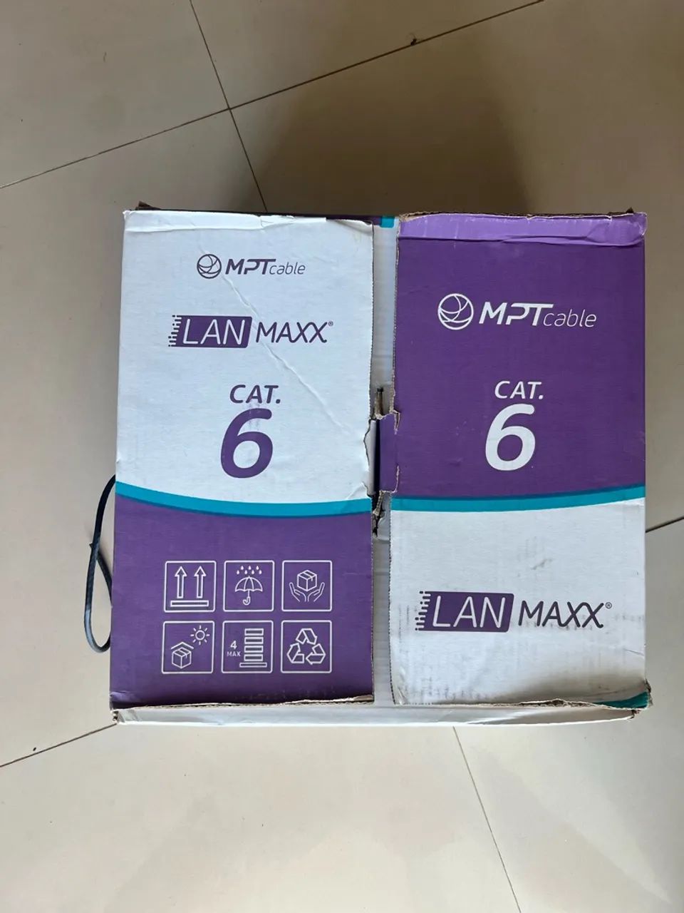 Cabo de Rede MPTcable LAN MAXX Cat.6