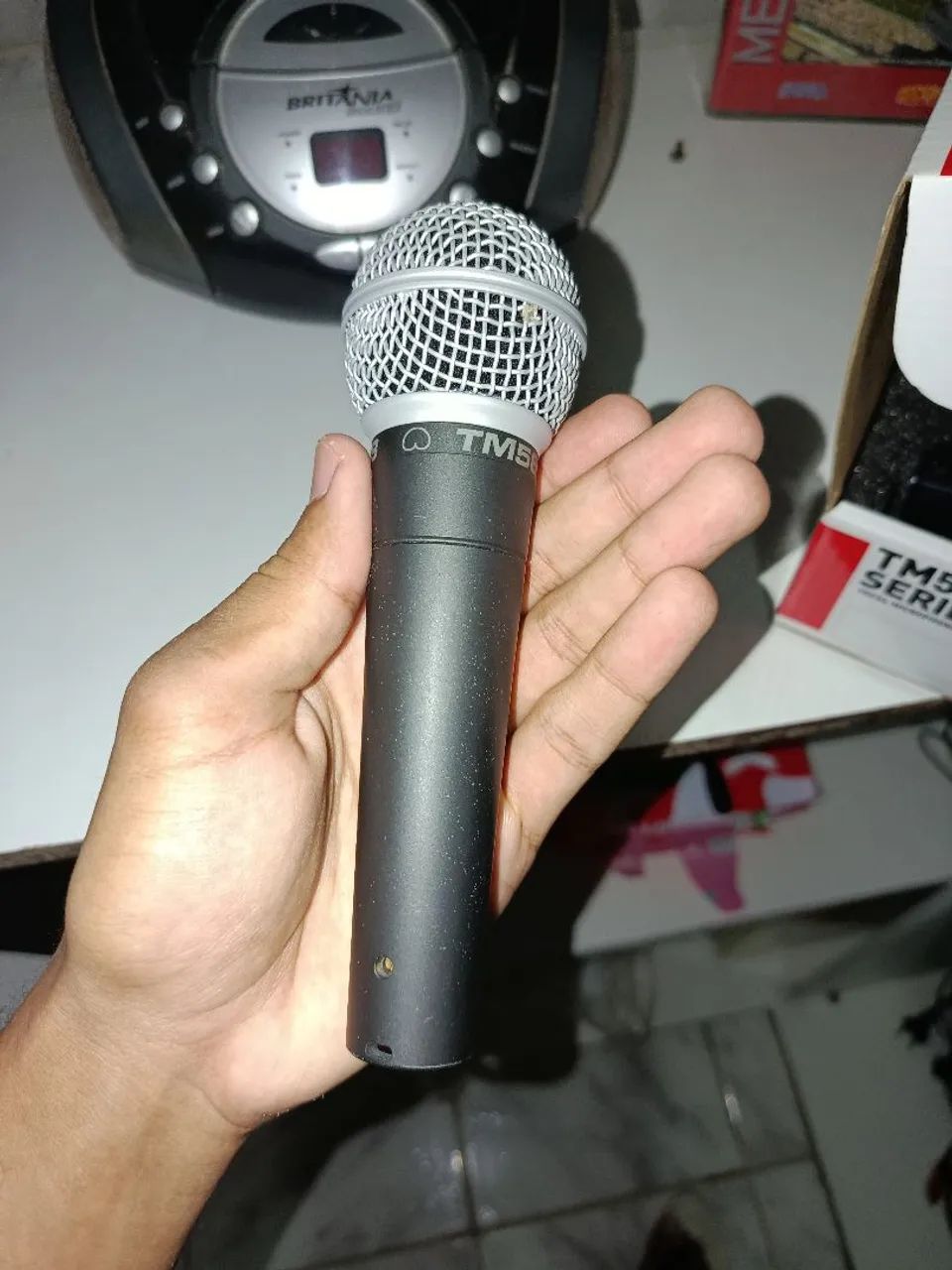 MICROFONE SUPERLUX TM58 DINÂMICO 