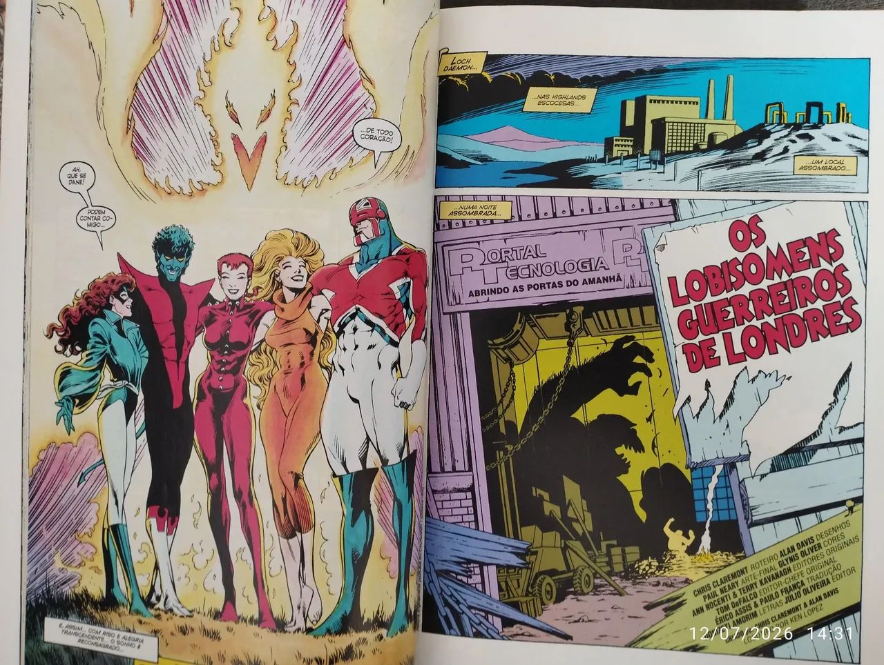 HQ quadrinhos Marvel X-Men Excalibur - Foto 4