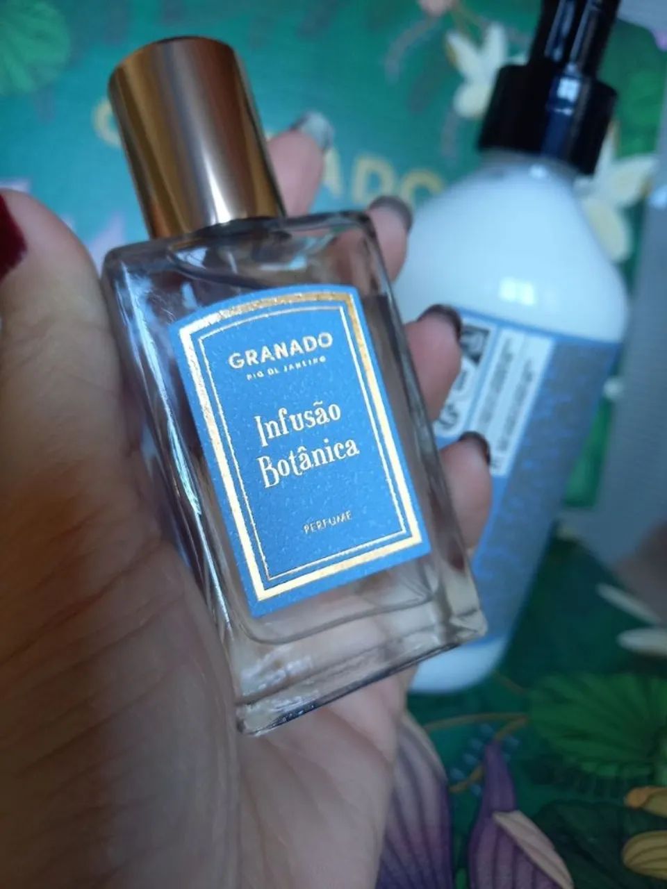 kit granado infusão botânica perfume 25ml e hidratante 240ml - Foto 3