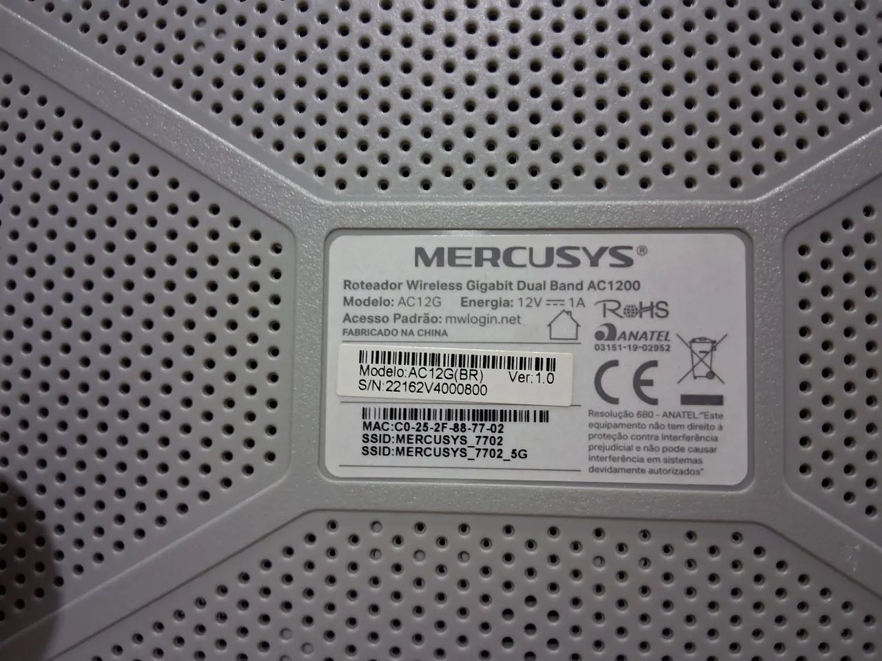 Roteador Mescusys AC12G - Foto 4