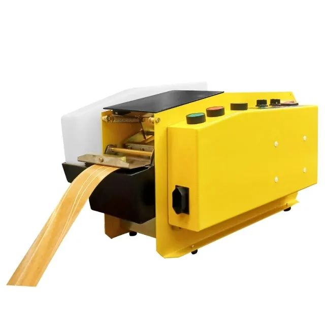 DISPENSADOR DE PAPEL GOMADO SEMI-AUTOMATICO KFG2 COM DISPENSE PARA DUAS MEDIDAS DE FITA