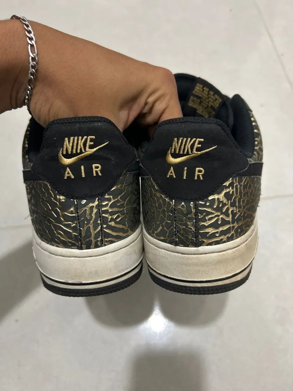 Air force 1 dourado - Foto 4
