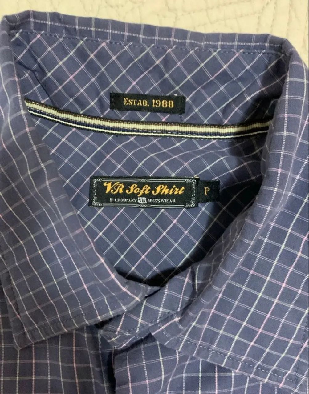 Camisa marca VR tamanho P - Foto 2