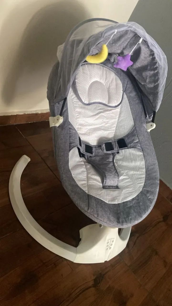 CADEIRA DE BALANÇO BEBE NOVA  - Foto 5