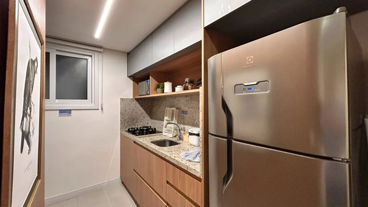 Apartamento de 1 dormitório com suíte e Lavabo próximo ao Chocoland - Foto 4