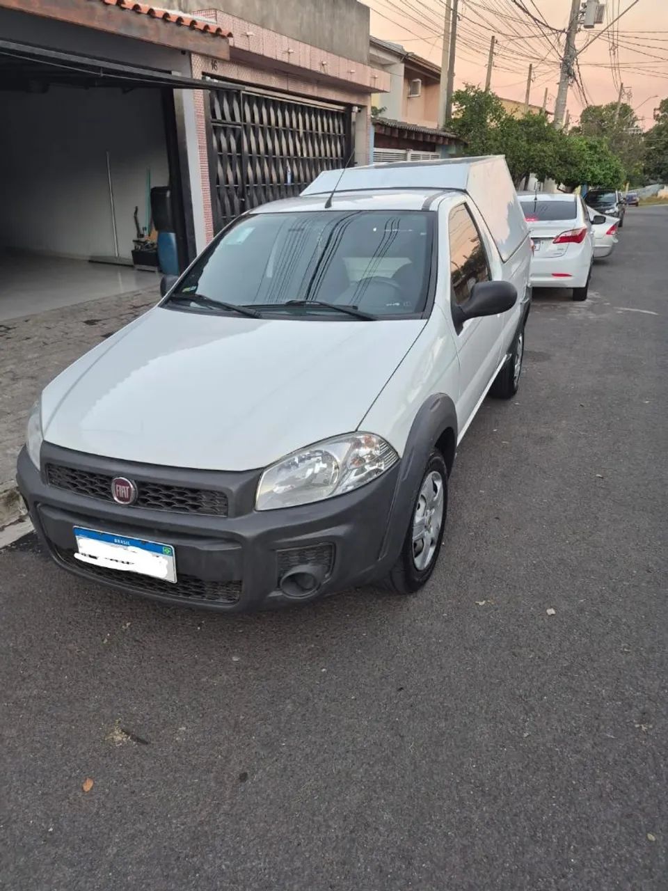 Fiat Strada Working Hard 1.4 Fire Flex 8V CS 2020 - Foto 2