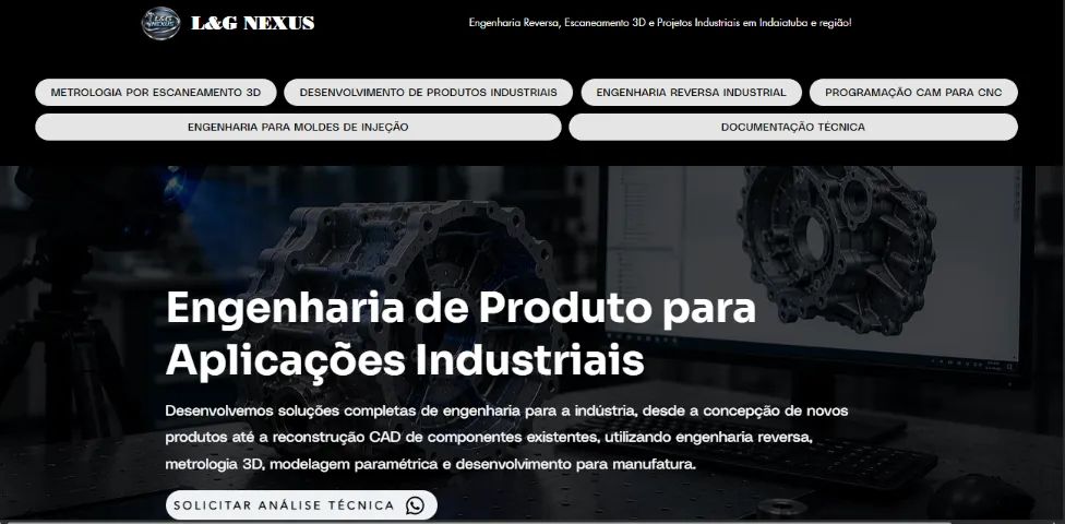 Escaneamento 3D | Engenharia Reversa | Modelagem CAD