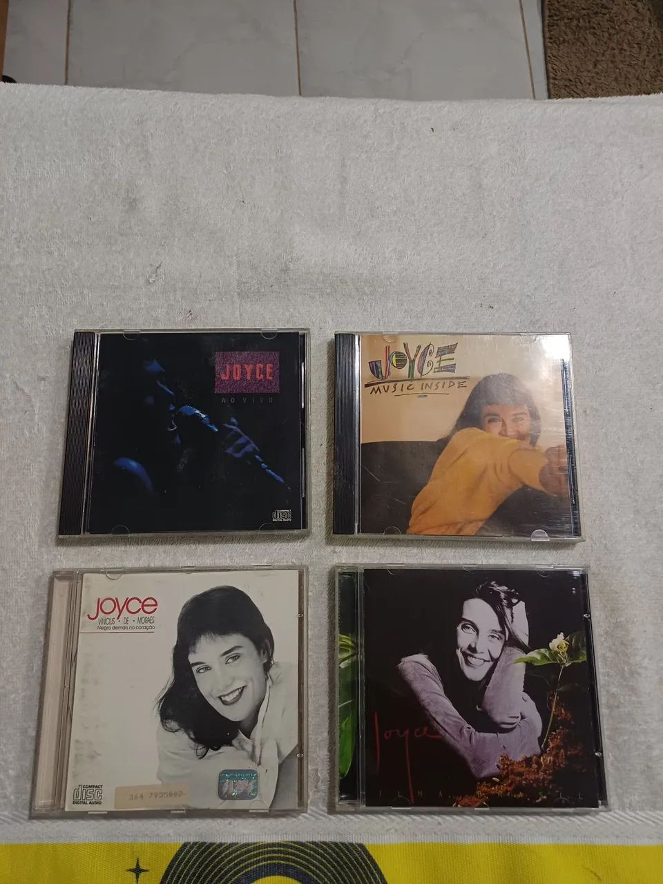 04 CDs originais da cantora Joyce