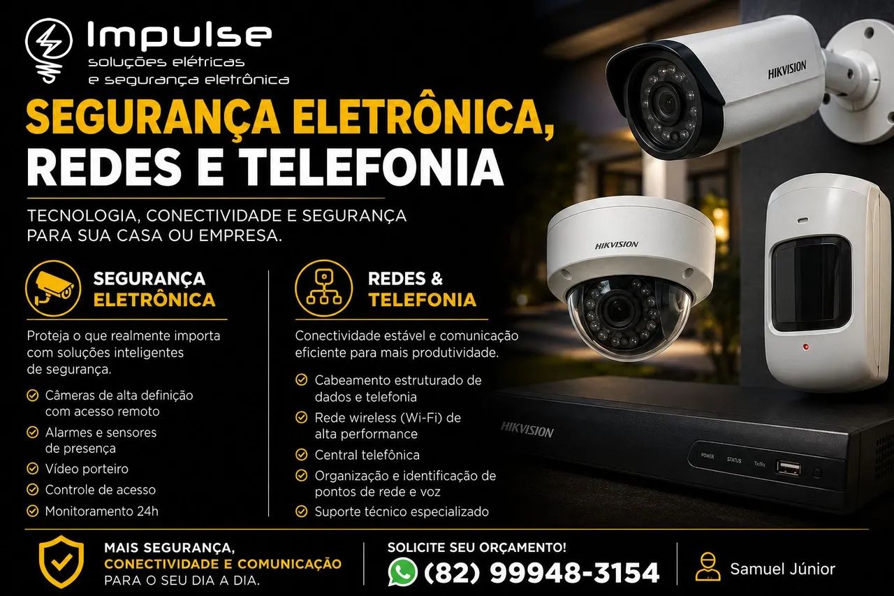 Segurança Eletrônica. 