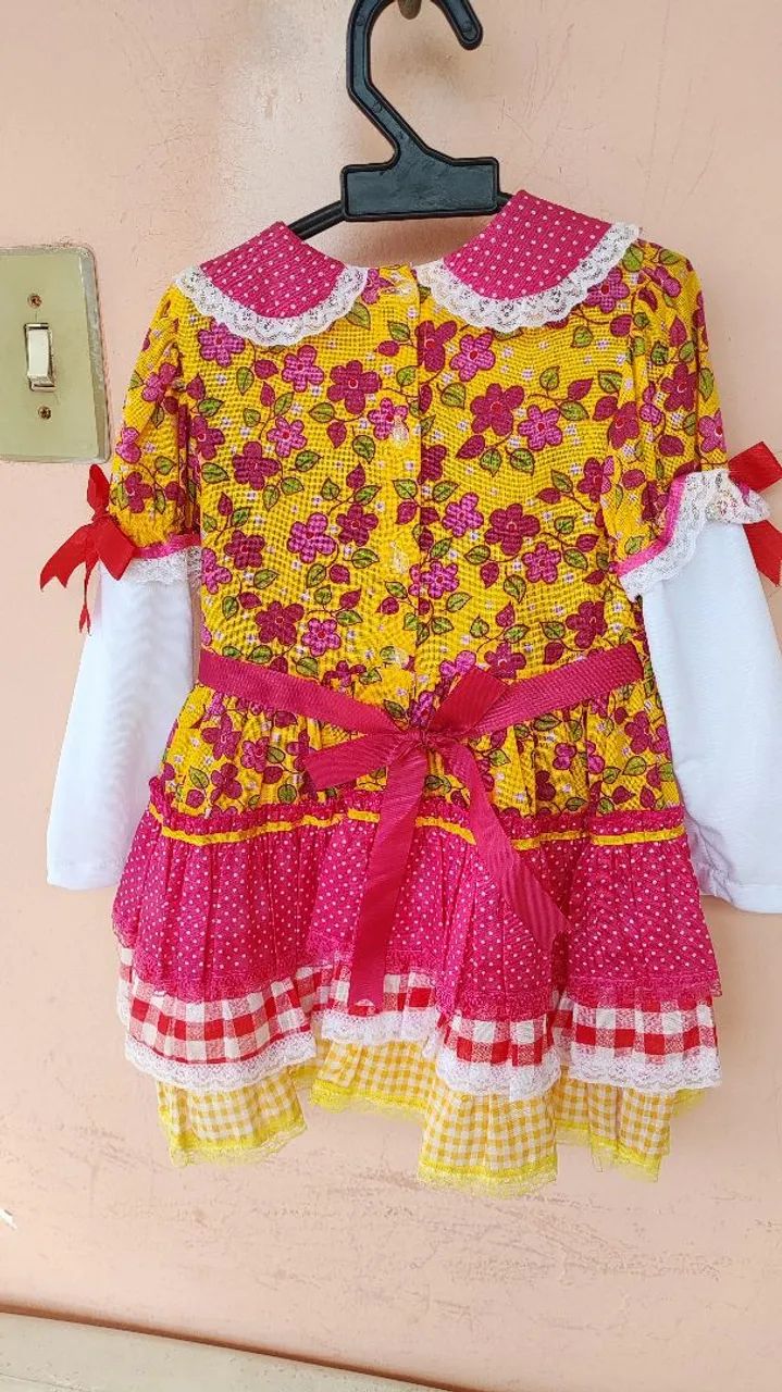 Vestido Junino Bebê - Foto 2