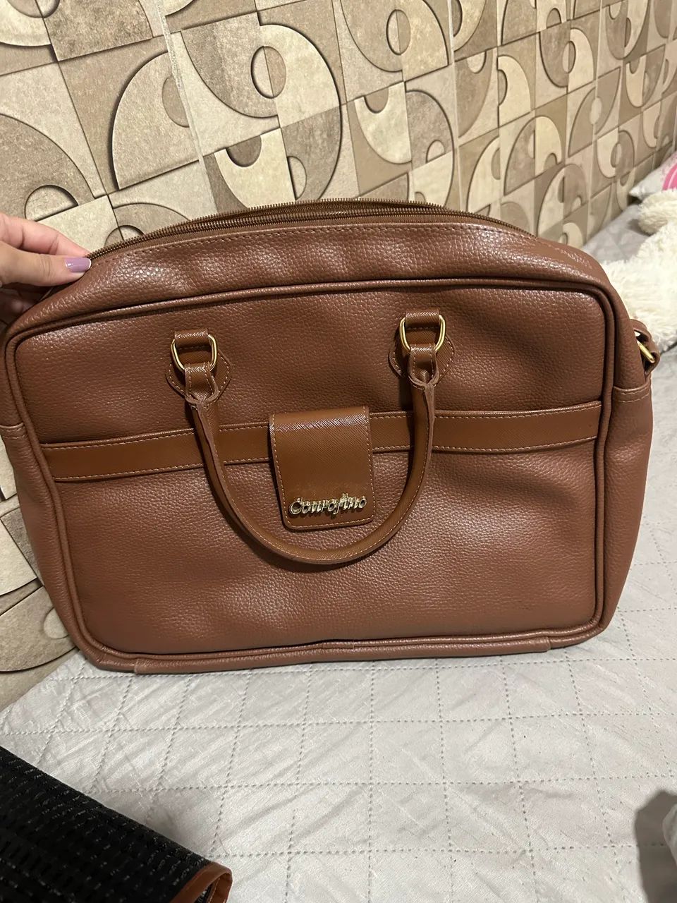 Bolsa de couro para notebook - Foto 2