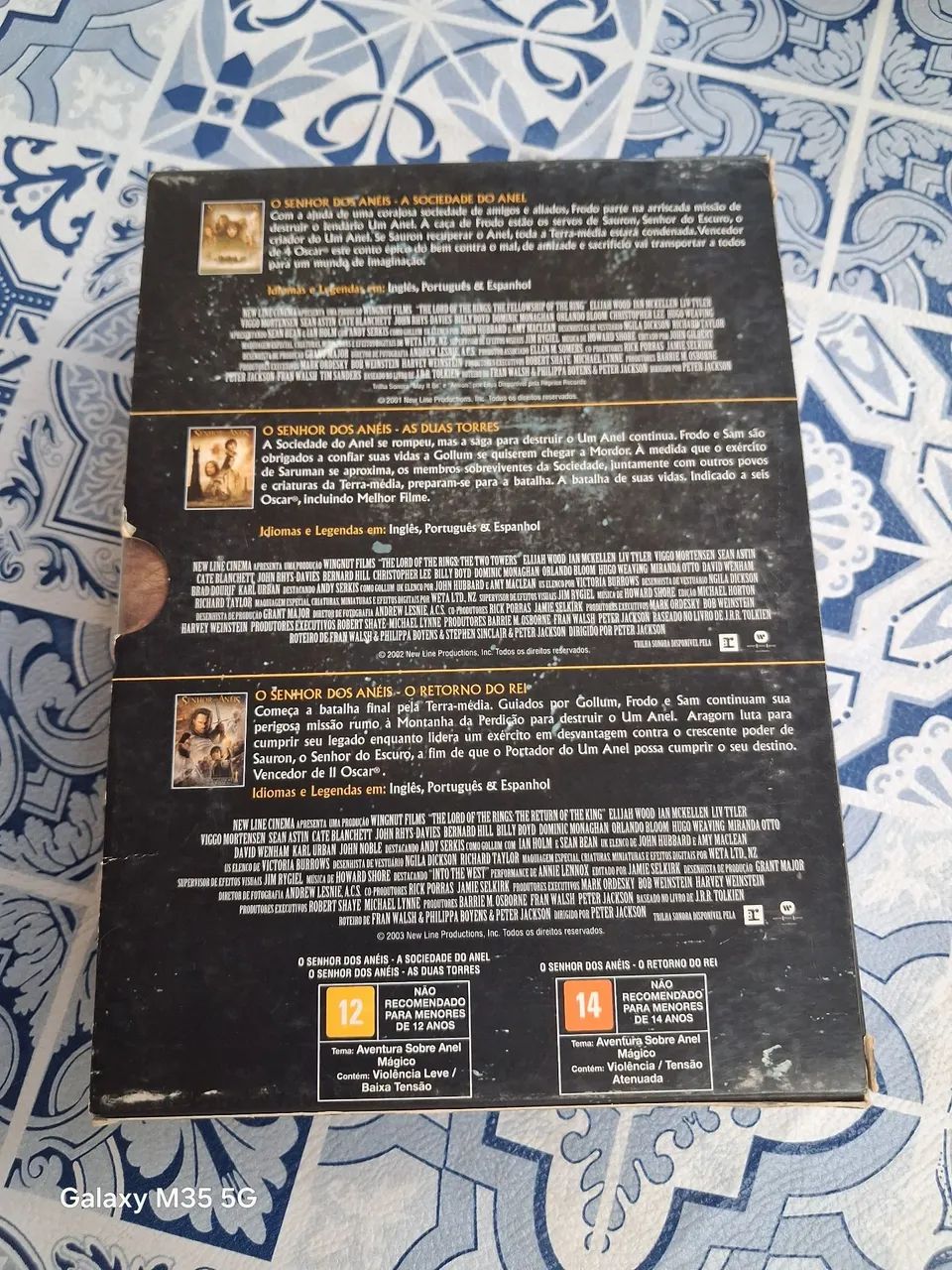 DVD VIDEO O SENHOR DOS ANEIS  - Foto 4