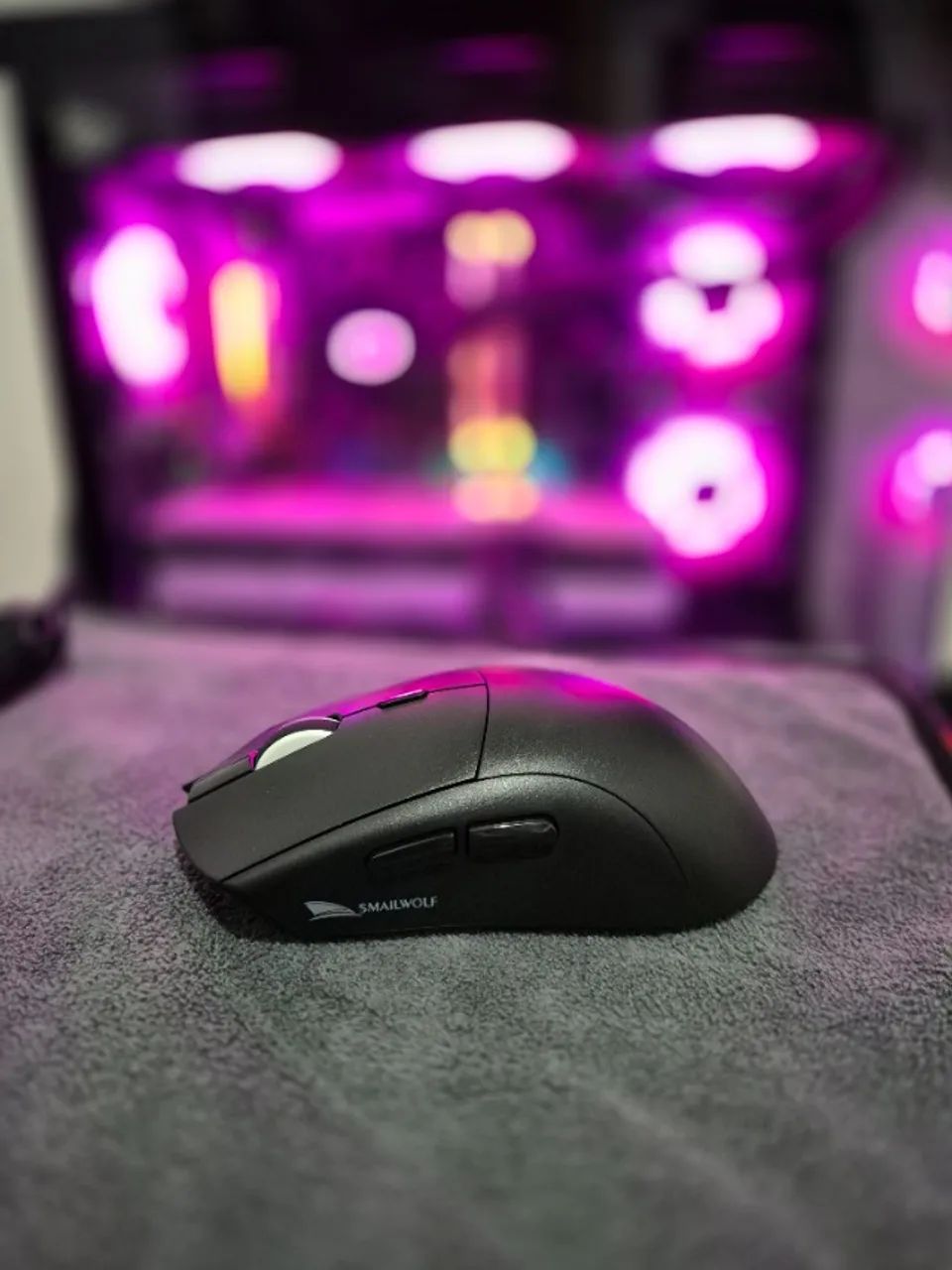 MOUSE GAMER SEM FIO SMAILWOLF RS7 - Foto 4