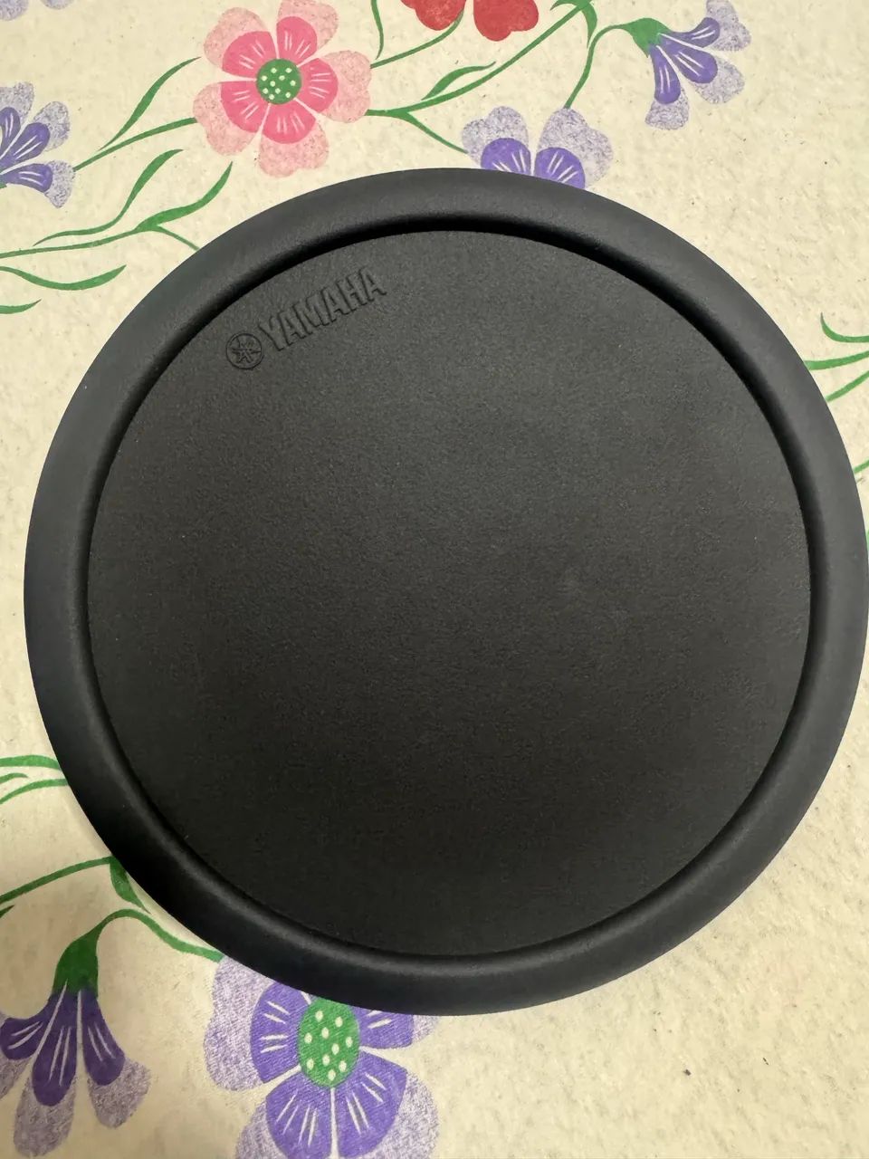 Pad de Borracha Tom ou Caixa de 7,5 Polegadas e 1 zona TP70-Y Preto Yamaha - Foto 5