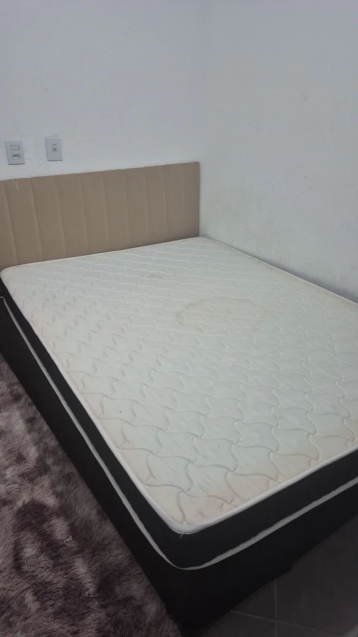 Cama box baú e colchão junto - Foto 2